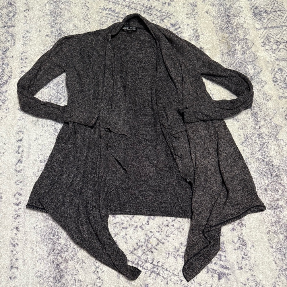 Barefoot Dreams Size S/M Small Medium Gray Brown CozyChic Lite Island Wrap 436